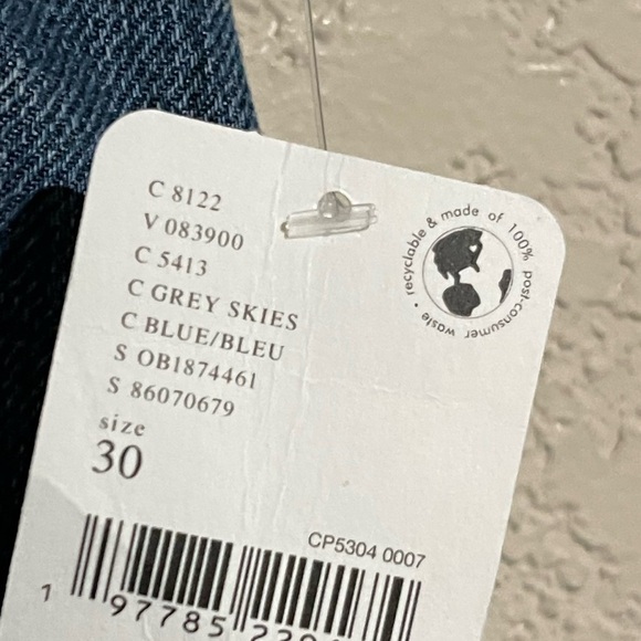 Free People We The Free | NWT! Augusta High Rise Slim Barrel Jean Size: 30 - Picture 3 of 8